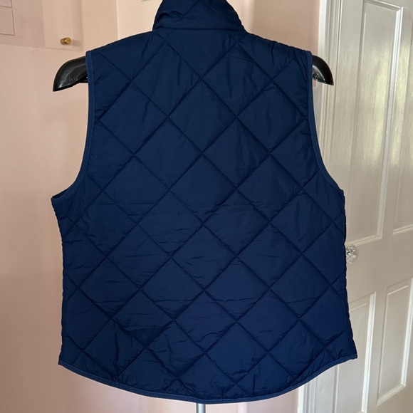 J. Crew Blue and White Checkered vest - Picture 3 of 5